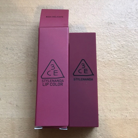 New 3CE Matte Lip Color #224 Delicate - Picture 5 of 7